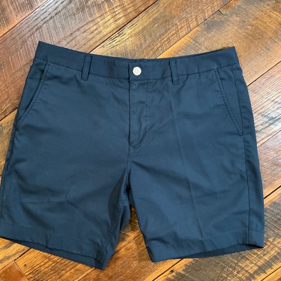 Bonobos Golf Performance Shorts 8” Inseam Navy Blue Men’s Size 35 - Picture 2 of 8